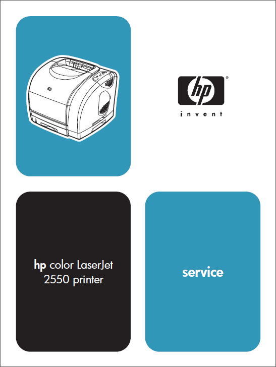 HP Color LaserJet 2550 Service Manual-1